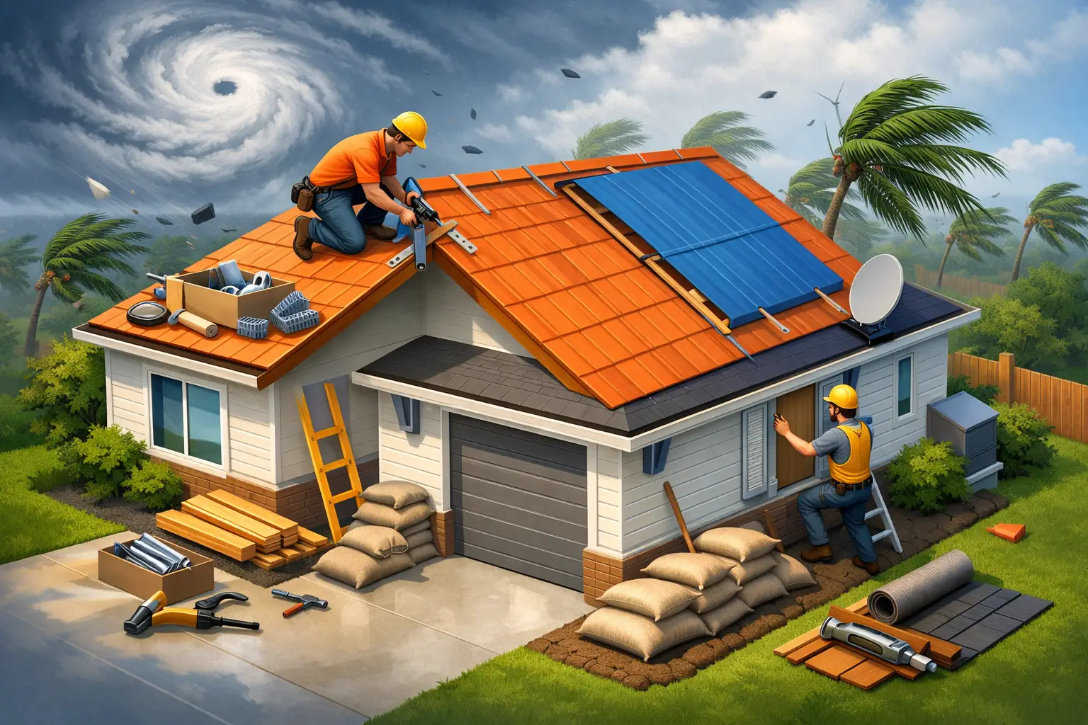 How to Prepare Roofs for Hurricanes