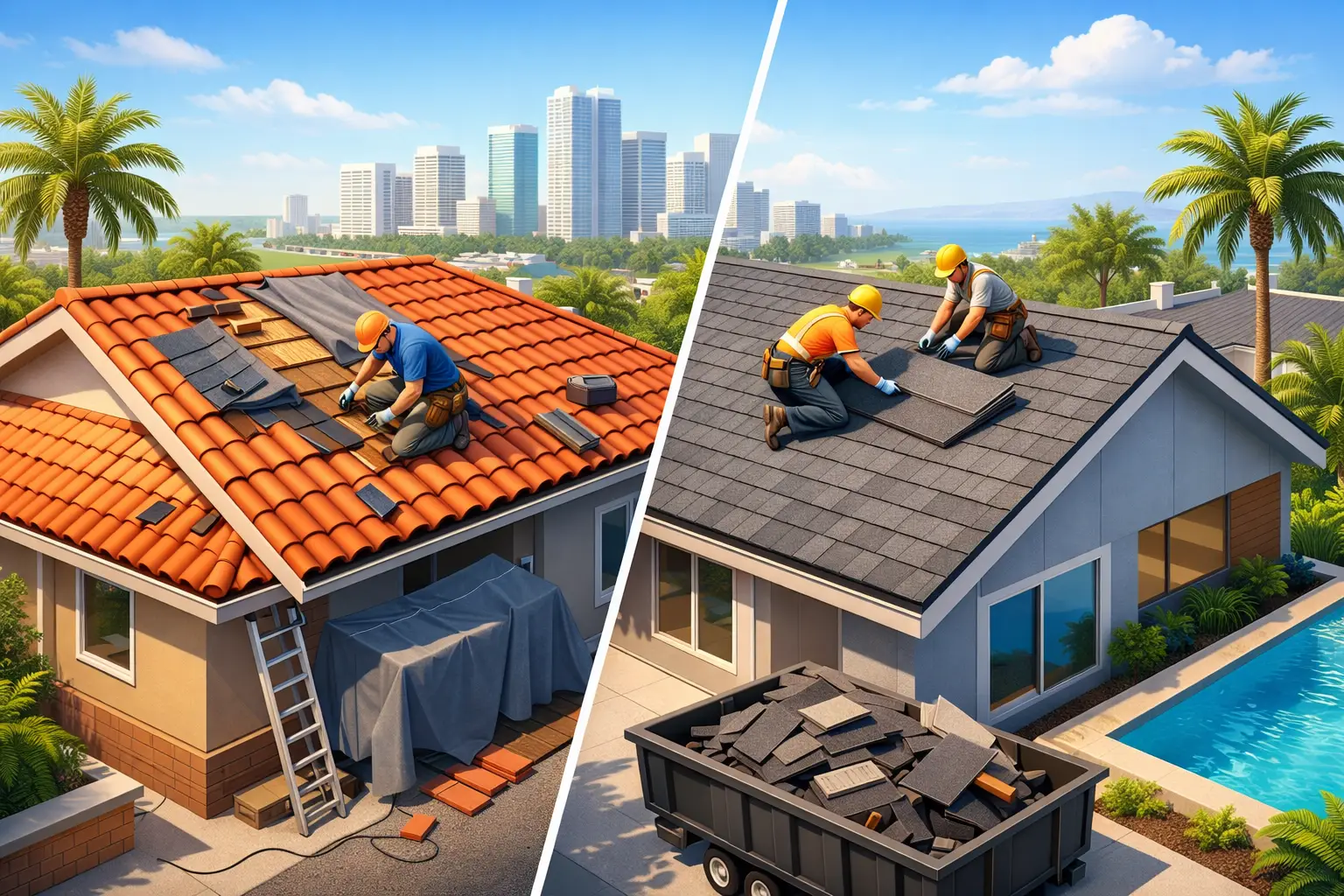 Roof Repair vs Replacement: What Miami Needs