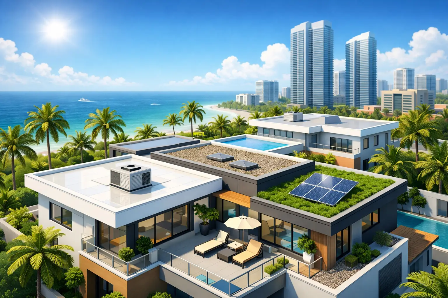 How to Choose Flat Roofing for Miami Properties