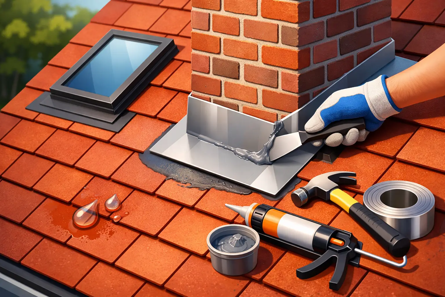How to Repair Roof Flashing Before Leaks Spread