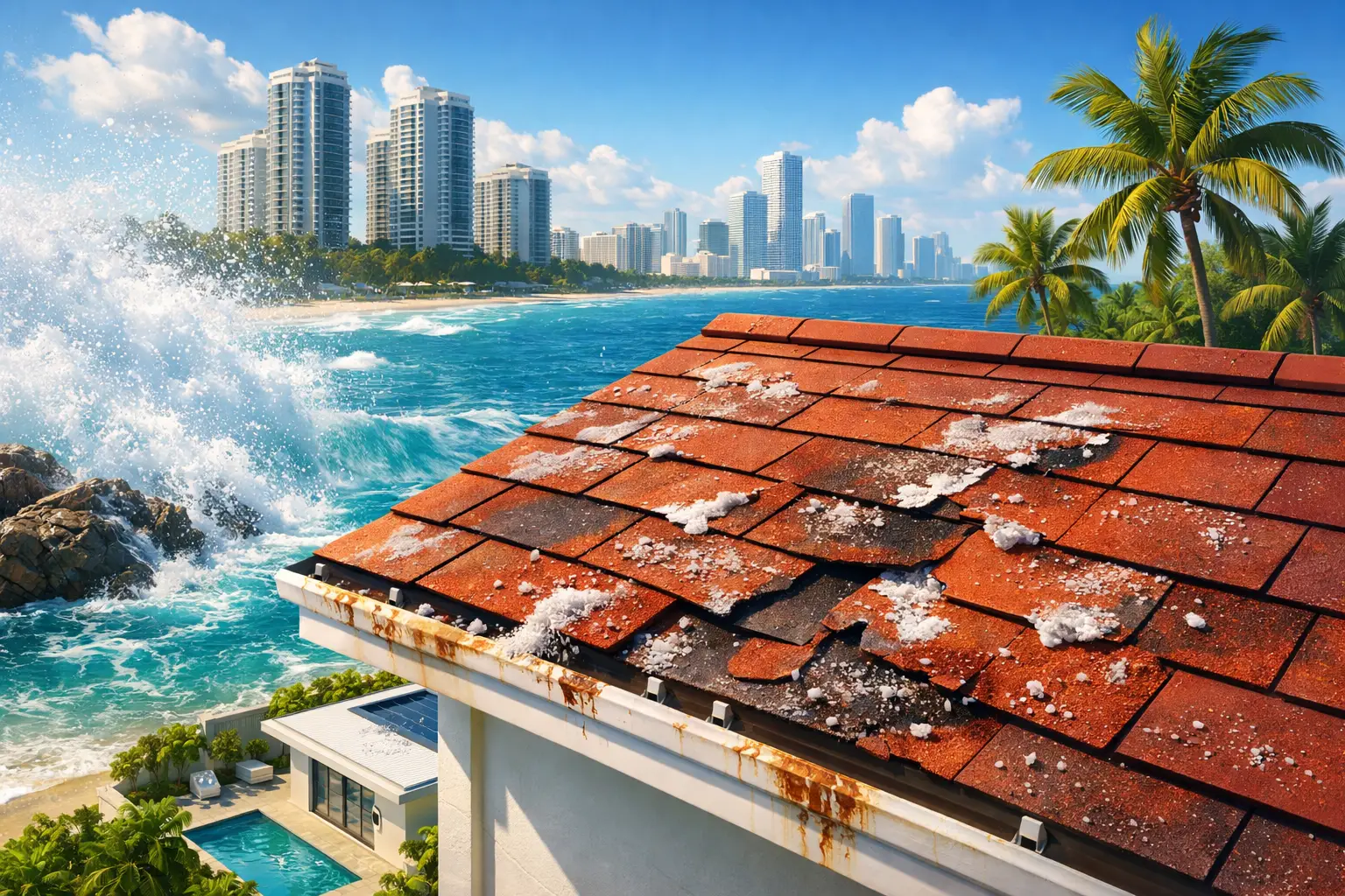 Can Salt Air Damage Roofs? Miami’s Real Risk