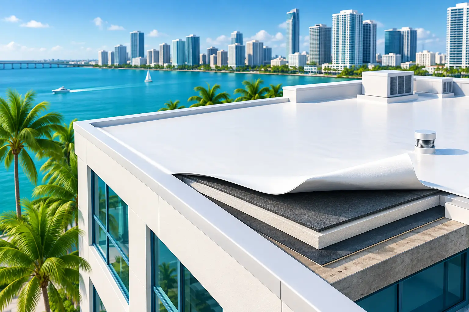Guide to Membrane Roofing Systems in Miami