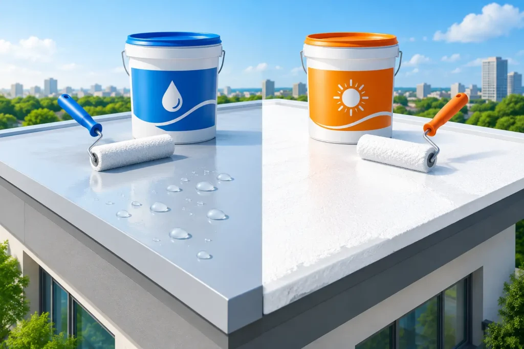 Silicone Versus Acrylic Roof Coatings: Which Wins?